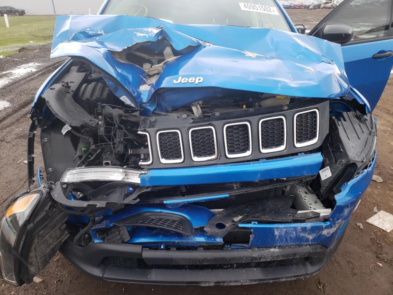 Photo 7 from auction – 2018 JEEP COMPASS SP with VIN 3C4NJDAB3JT307967