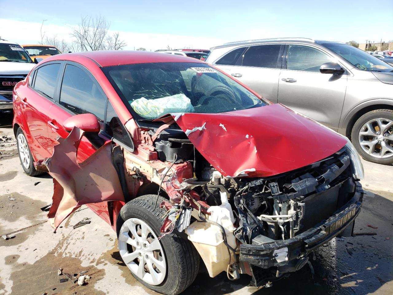 KIA RIO LX 2015 z numerem VIN KNADM4A33F6440335 - Zdjęcie z aukcji