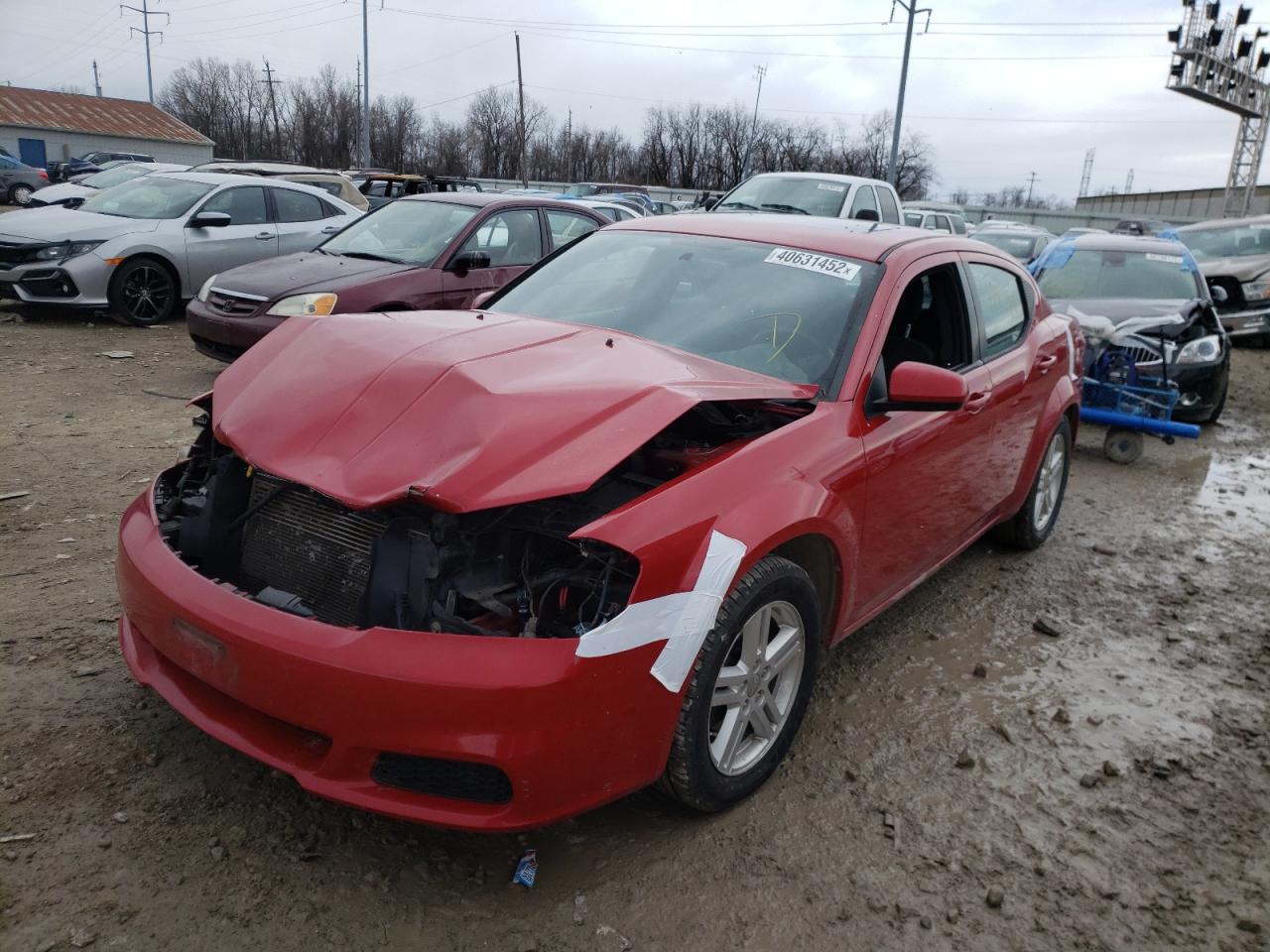 Photo 2 from auction – 2012 DODGE AVENGER SX with VIN 1C3CDZCB1CN314013