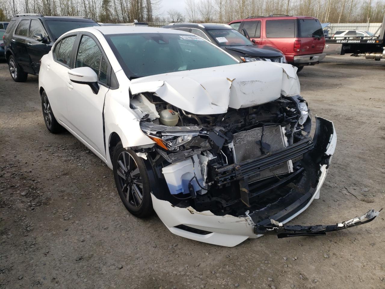 NISSAN VERSA SV 2021 with VIN 3N1CN8EV4ML868404 - Photo from auction