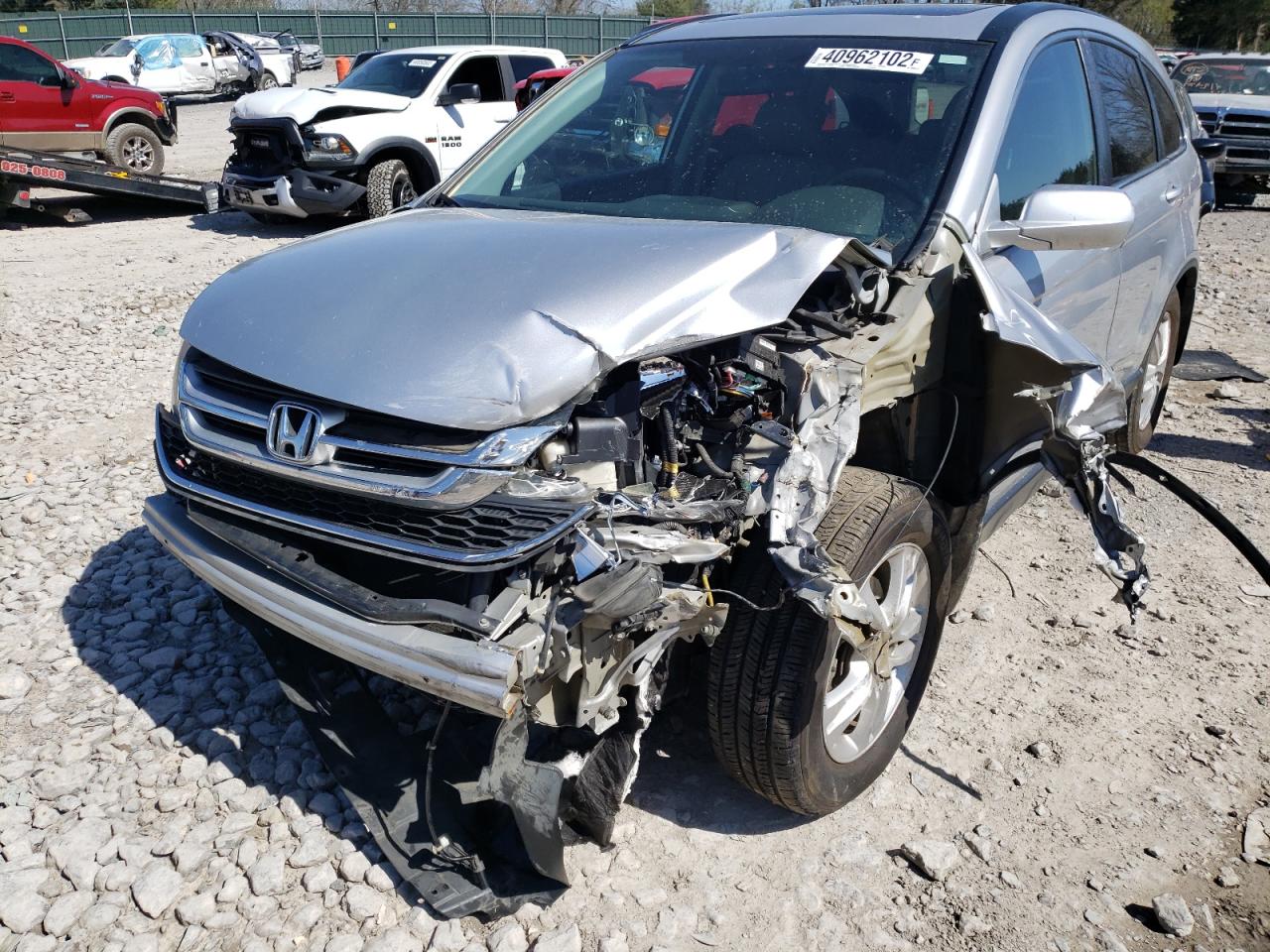 Photo 9 from auction – 2011 HONDA CR-V EXL with VIN 5J6RE4H74BL034178