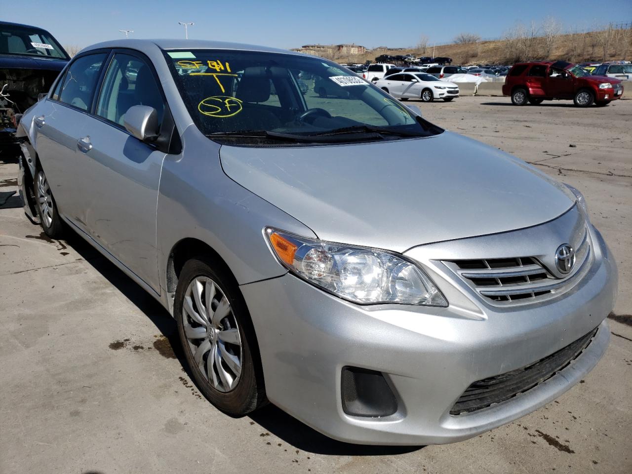 TOYOTA COROLLA BA 2013 with VIN 2T1BU4EE7DC014613 - Photo from auction