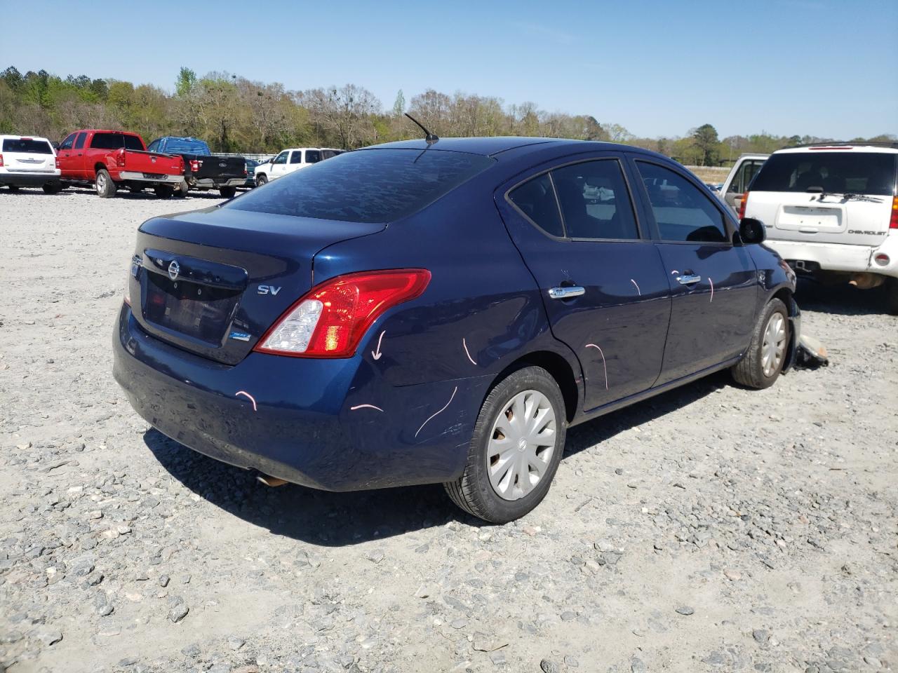 Photo 4 from auction – 2012 NISSAN VERSA S with VIN 3N1CN7AP6CL944687