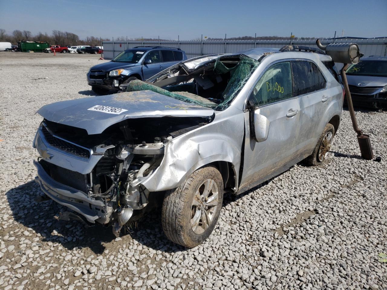 Photo 2 from auction – 2013 CHEVROLET EQUINOX LT with VIN 2GNALPEK8D1136666