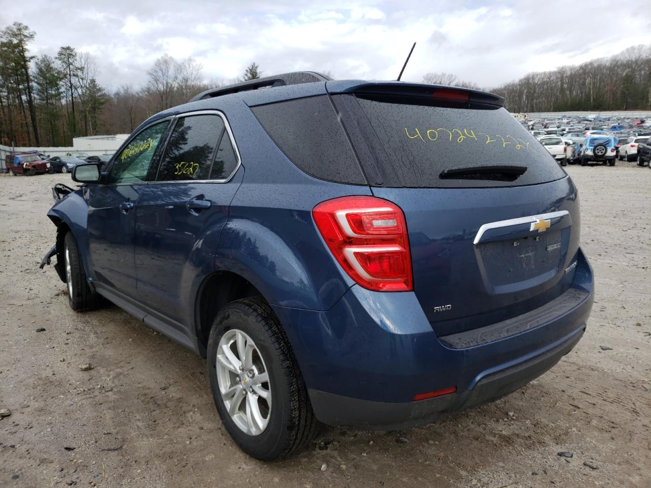 Photo 3 from auction – 2016 CHEVROLET EQUINOX LT with VIN 2GNFLFEK6G6114964
