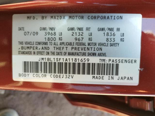 Photo 10 from auction – 2010 MAZDA 3 I with VIN JM1BL1SF1A1181659