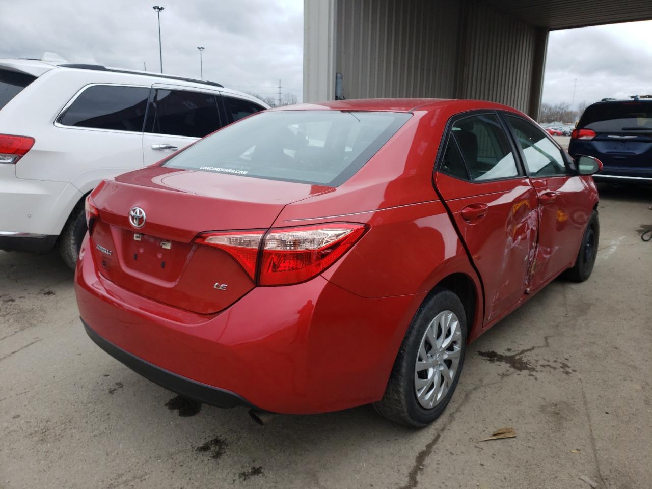 Photo 4 from auction – 2019 TOYOTA COROLLA L with VIN 5YFBURHE7KP890006