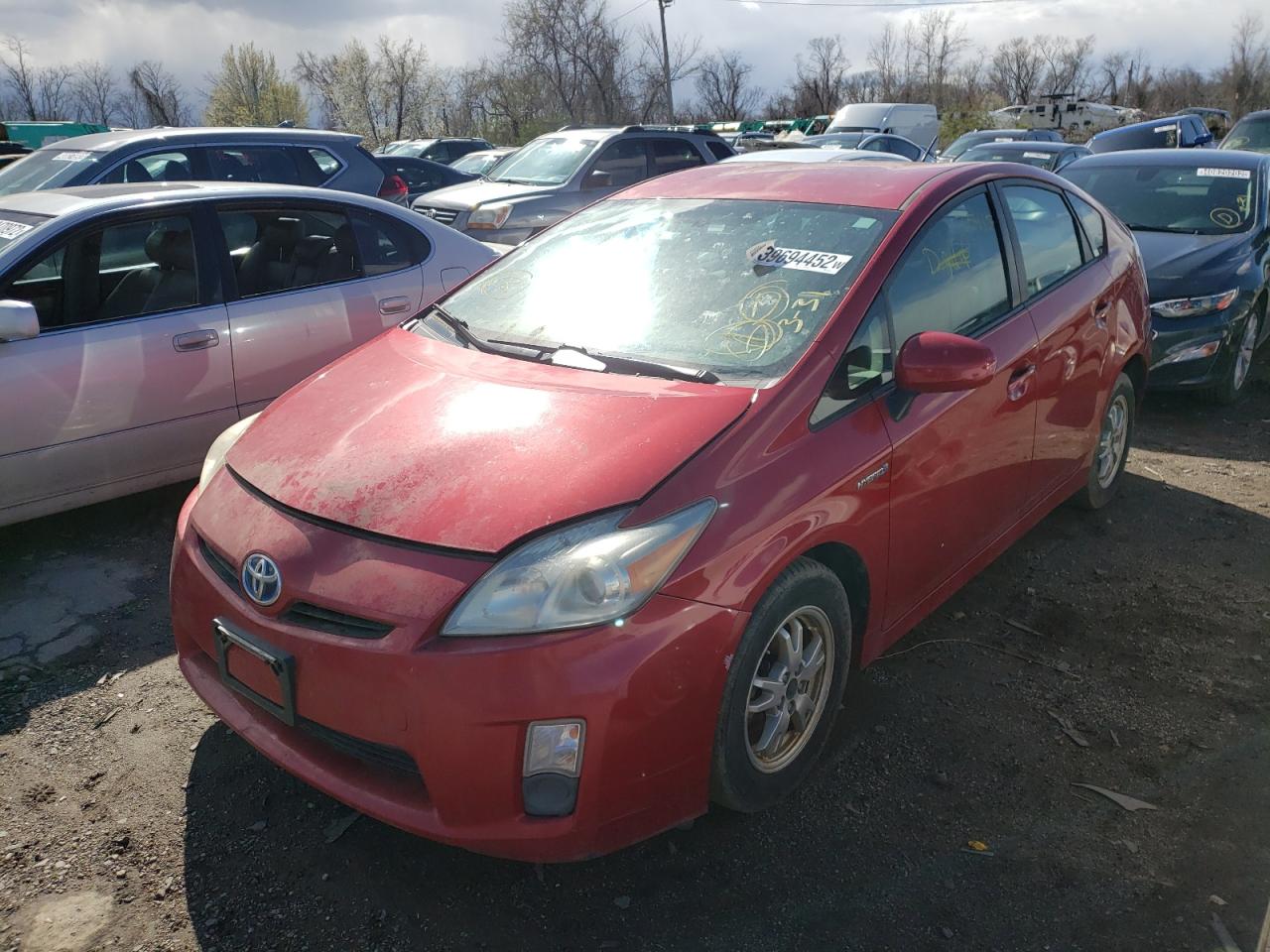 Photo 2 from auction – 2010 TOYOTA PRIUS with VIN JTDKN3DU6A0007254