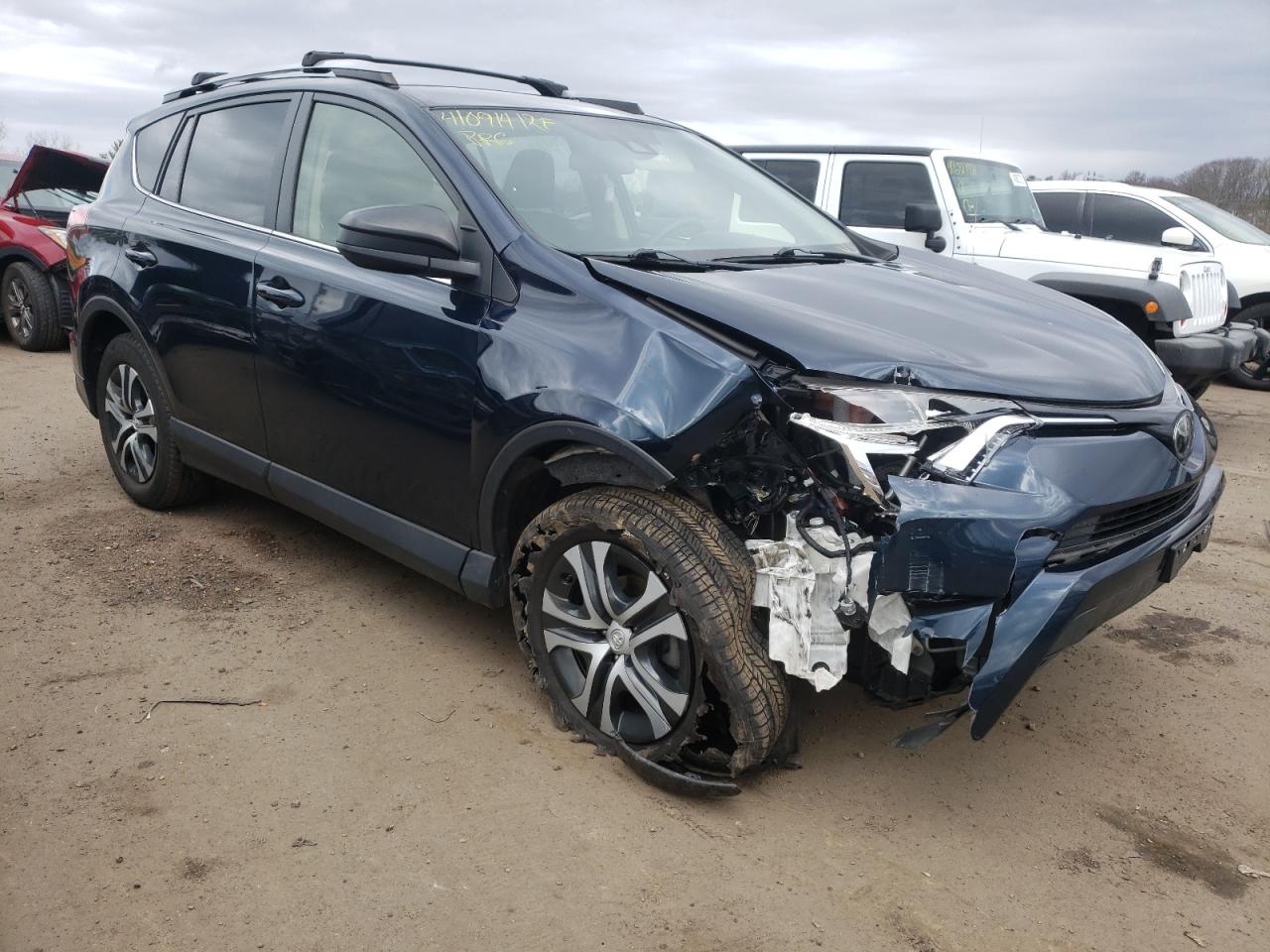 TOYOTA RAV4 LE 2018 with VIN JTMBFREV0JJ258210 - Photo from auction