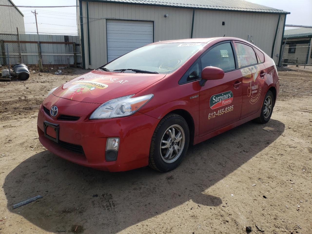 Photo 2 from auction – 2011 TOYOTA PRIUS with VIN JTDKN3DU1B1365082
