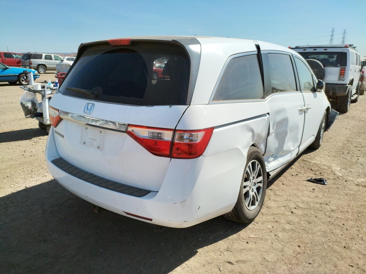 Photo 4 from auction – 2011 HONDA ODYSSEY EX with VIN 5FNRL5H44BB067787
