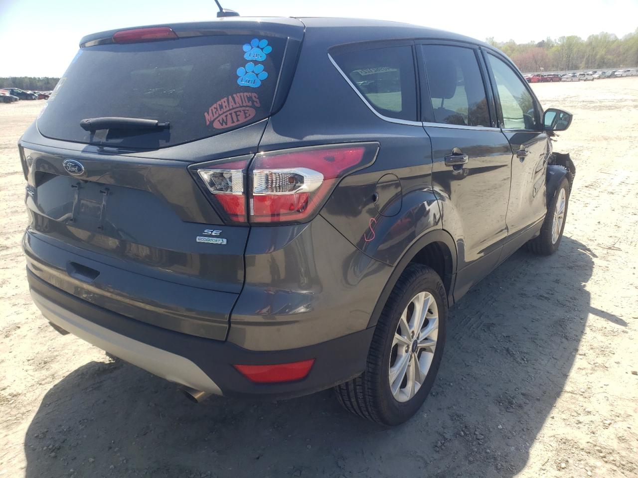Photo 4 from auction – 2017 FORD ESCAPE SE with VIN 1FMCU0G90HUB36022