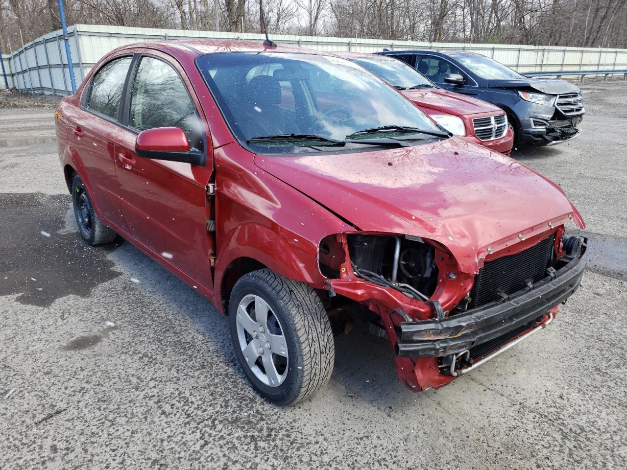 CHEVROLET AVEO LS 2011 with VIN KL1TD5DE5BB175492 - Photo from auction