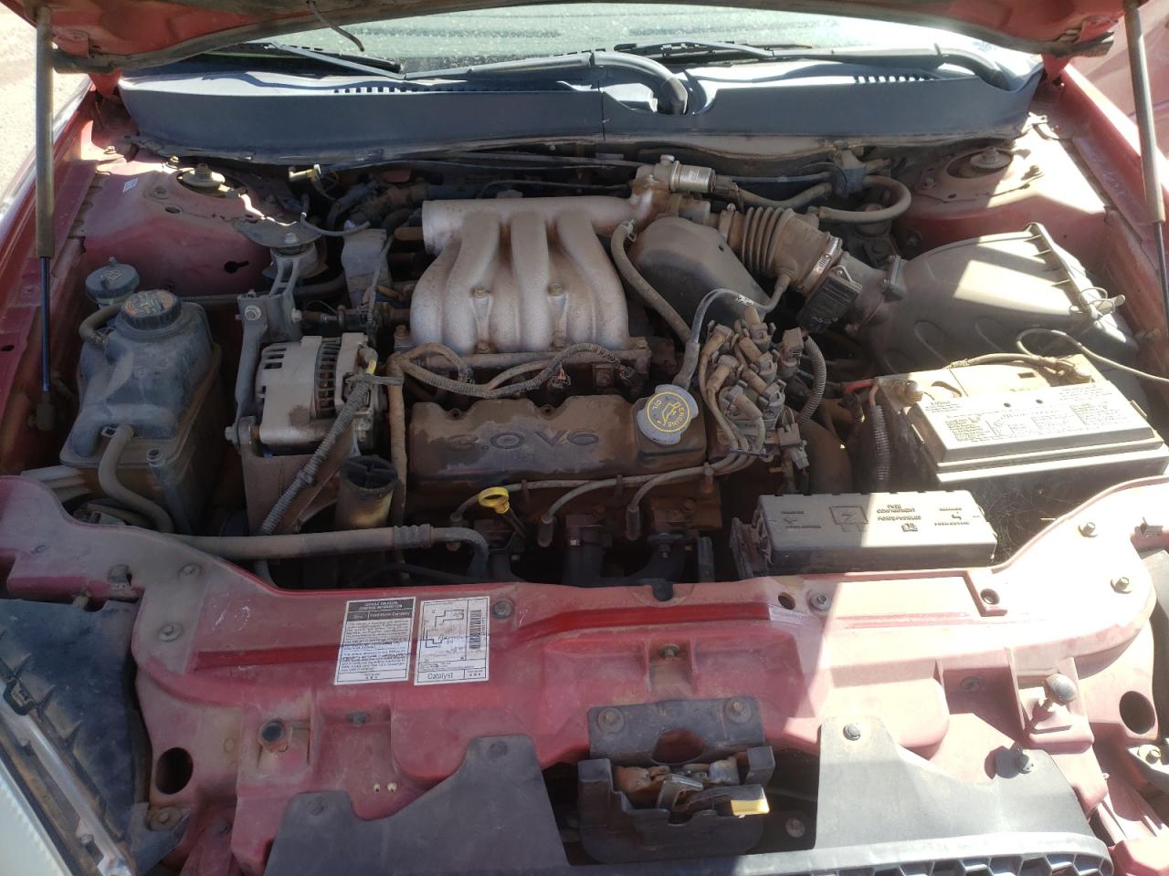 Photo 7 from auction – 2000 FORD TAURUS SES with VIN 1FAFP55U9YG257665