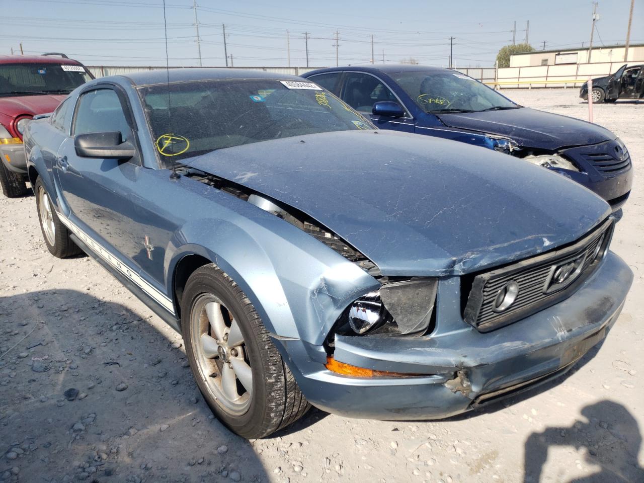 FORD MUSTANG 2007 with VIN 1ZVFT80N575358216 - Photo from auction