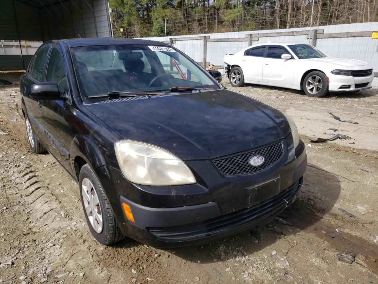 KIA RIO 2006 with VIN KNADE123766048713 - Photo from auction