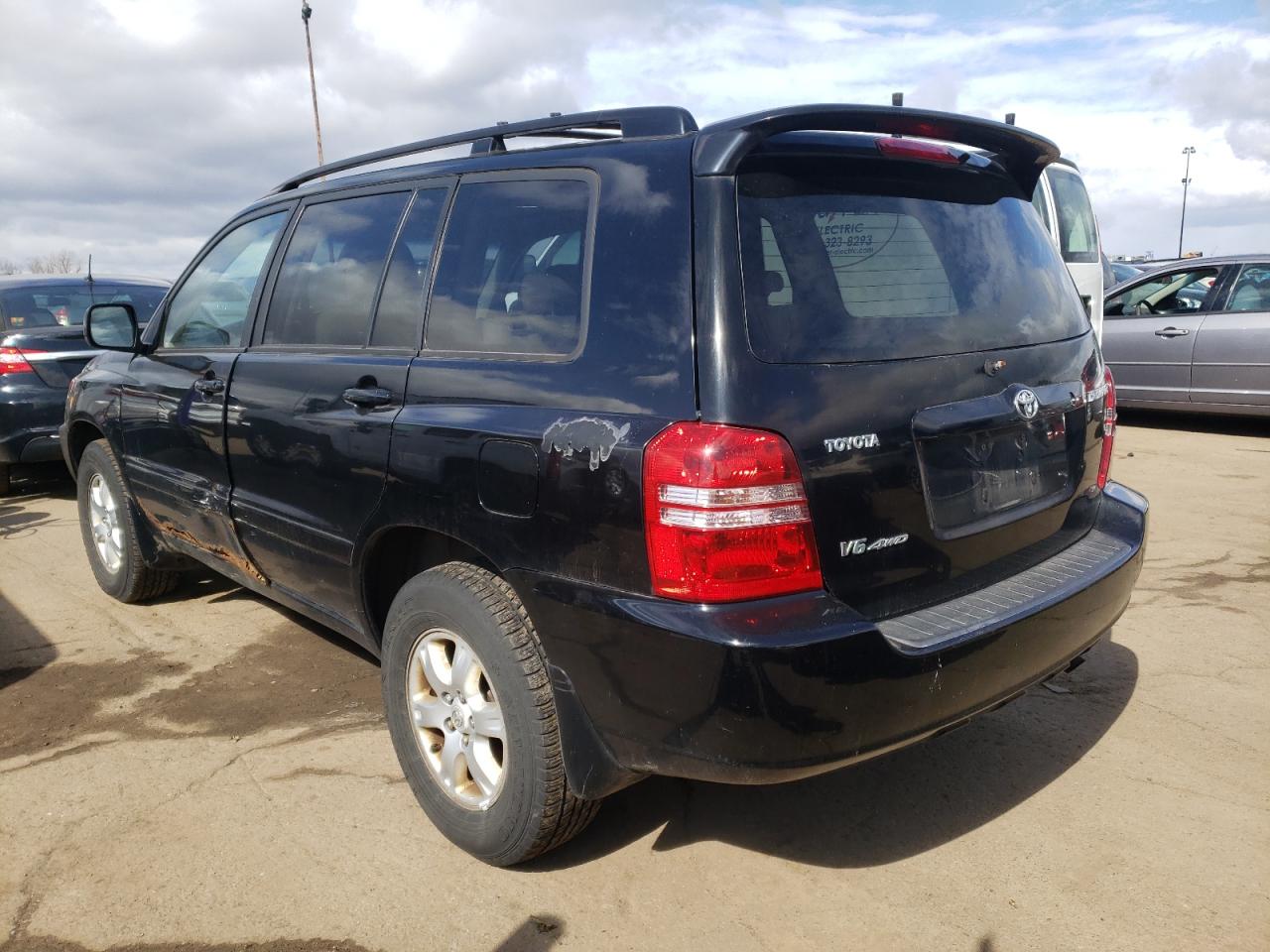 Photo 3 from auction – 2002 TOYOTA HIGHLANDER with VIN JTEHF21A420089574