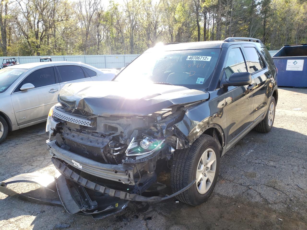 Photo 2 from auction – 2013 FORD EXPLORER with VIN 1FM5K7B81DGC89717