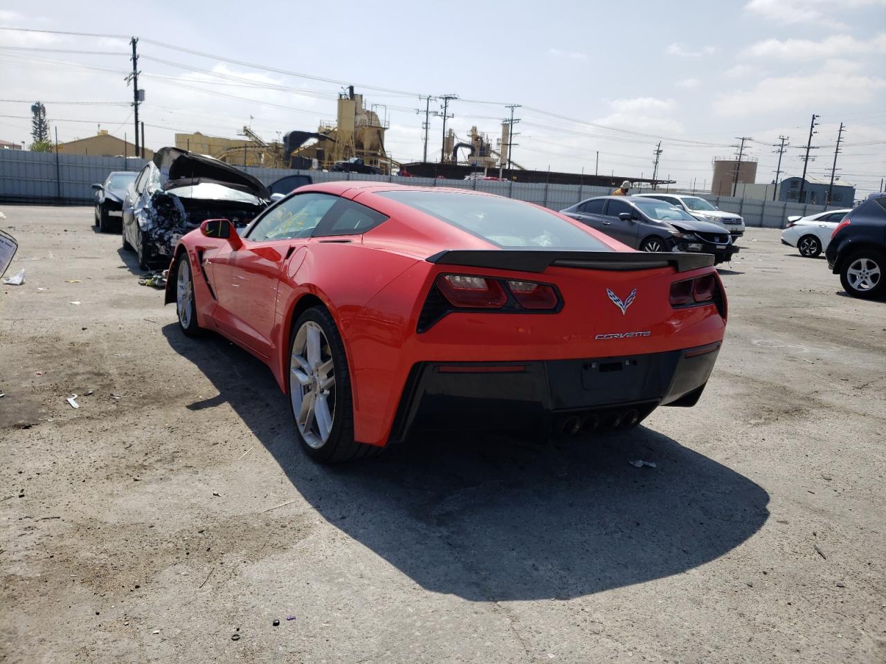 Photo 3 from auction – 2019 CHEVROLET CORVETTE S with VIN 1G1YA2D78K5111655