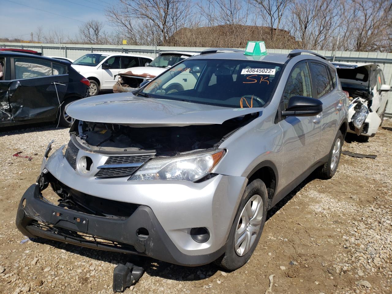 Photo 2 from auction – 2014 TOYOTA RAV4 LE with VIN JTMBFREV9ED069480