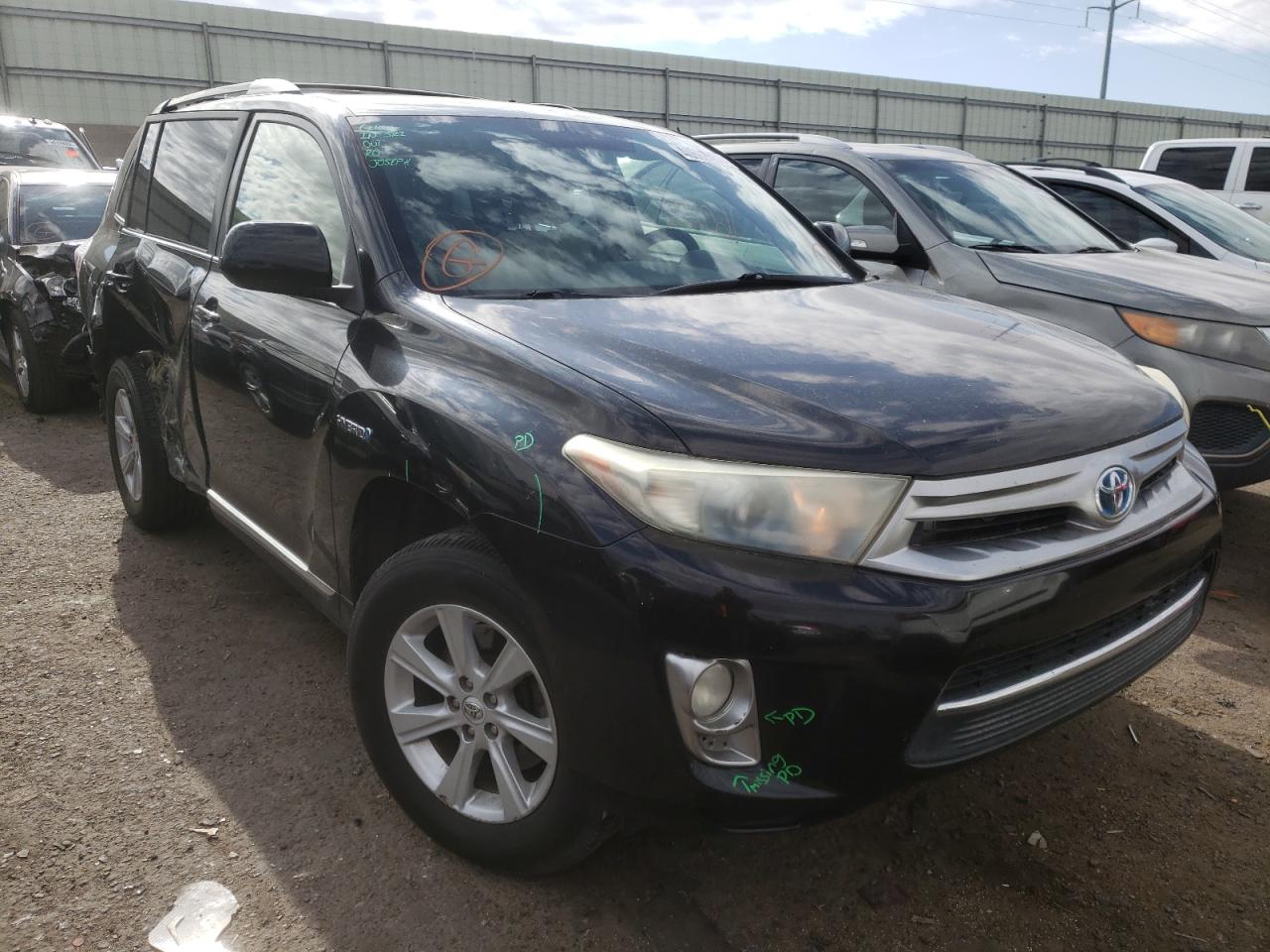 TOYOTA HIGHLANDER 2012 with VIN JTEBC3EH4C2006906 - Photo from auction
