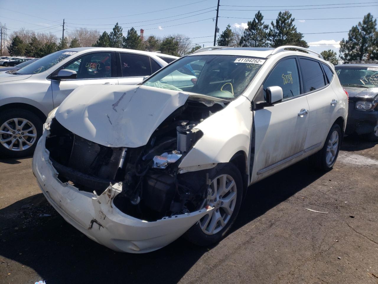 Photo 2 from auction – 2013 NISSAN ROGUE S with VIN JN8AS5MV7DW658701