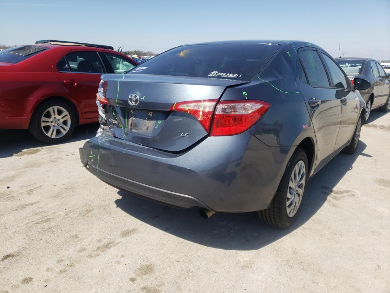 Photo 4 from auction – 2017 TOYOTA COROLLA L with VIN 2T1BURHE1HC752924