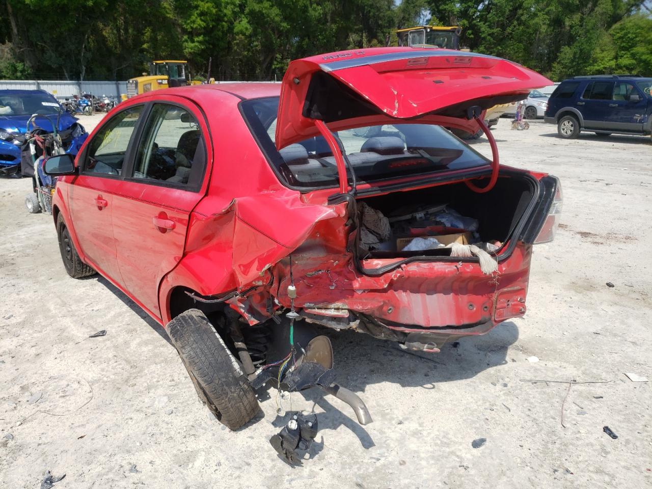Photo 3 from auction – 2009 CHEVROLET AVEO LS with VIN KL1TD56E29B338557