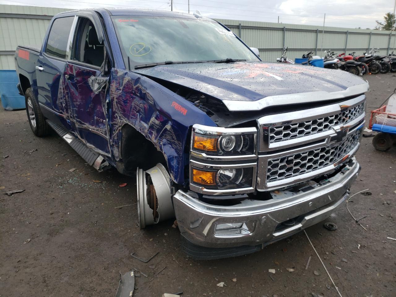 CHEVROLET SILVERADO 2014 with VIN 3GCUKSEC0EG454732 - Photo from auction