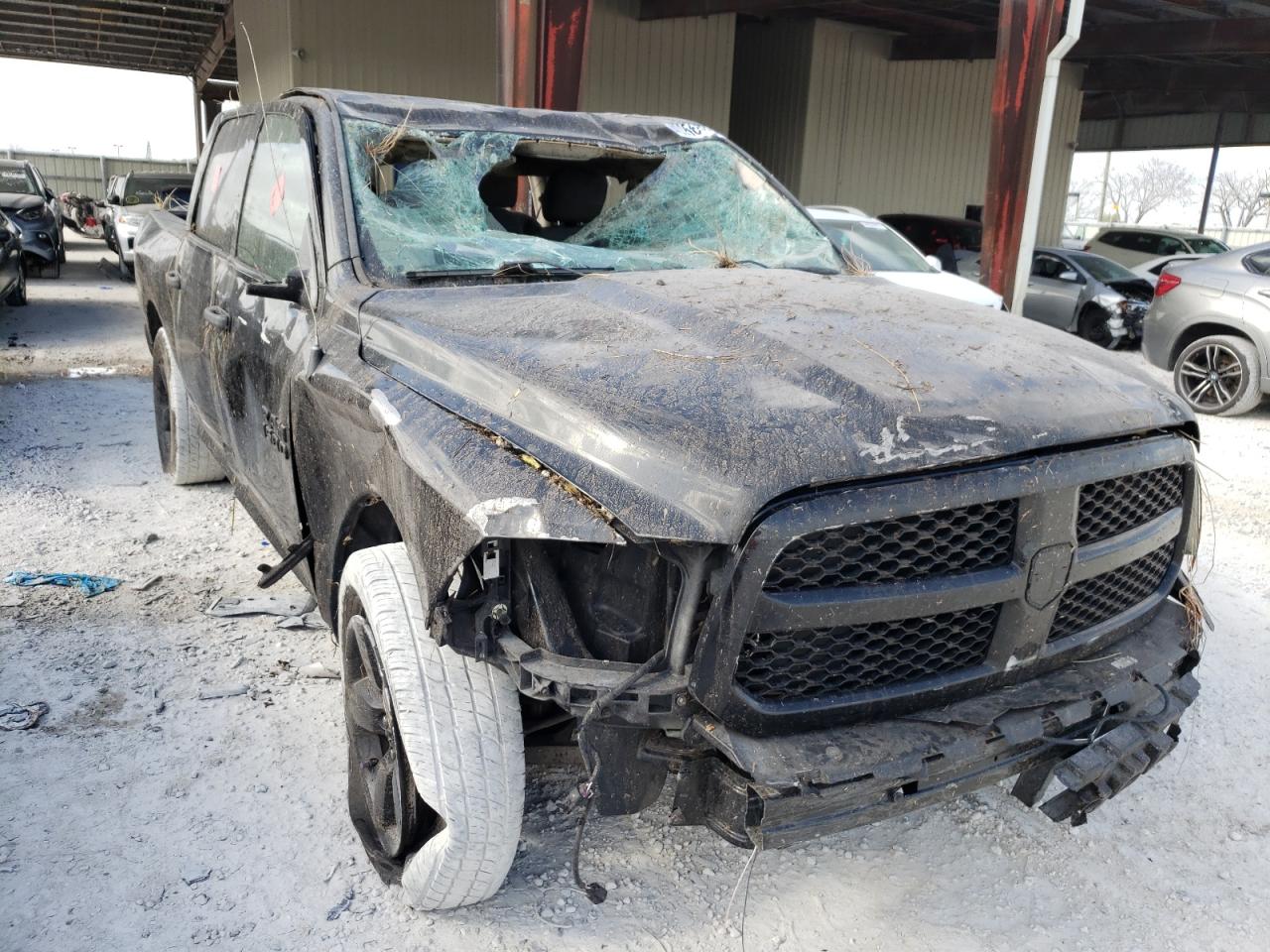 RAM 1500 ST 2017 with VIN 1C6RR6KG6HS598855 - Photo from auction