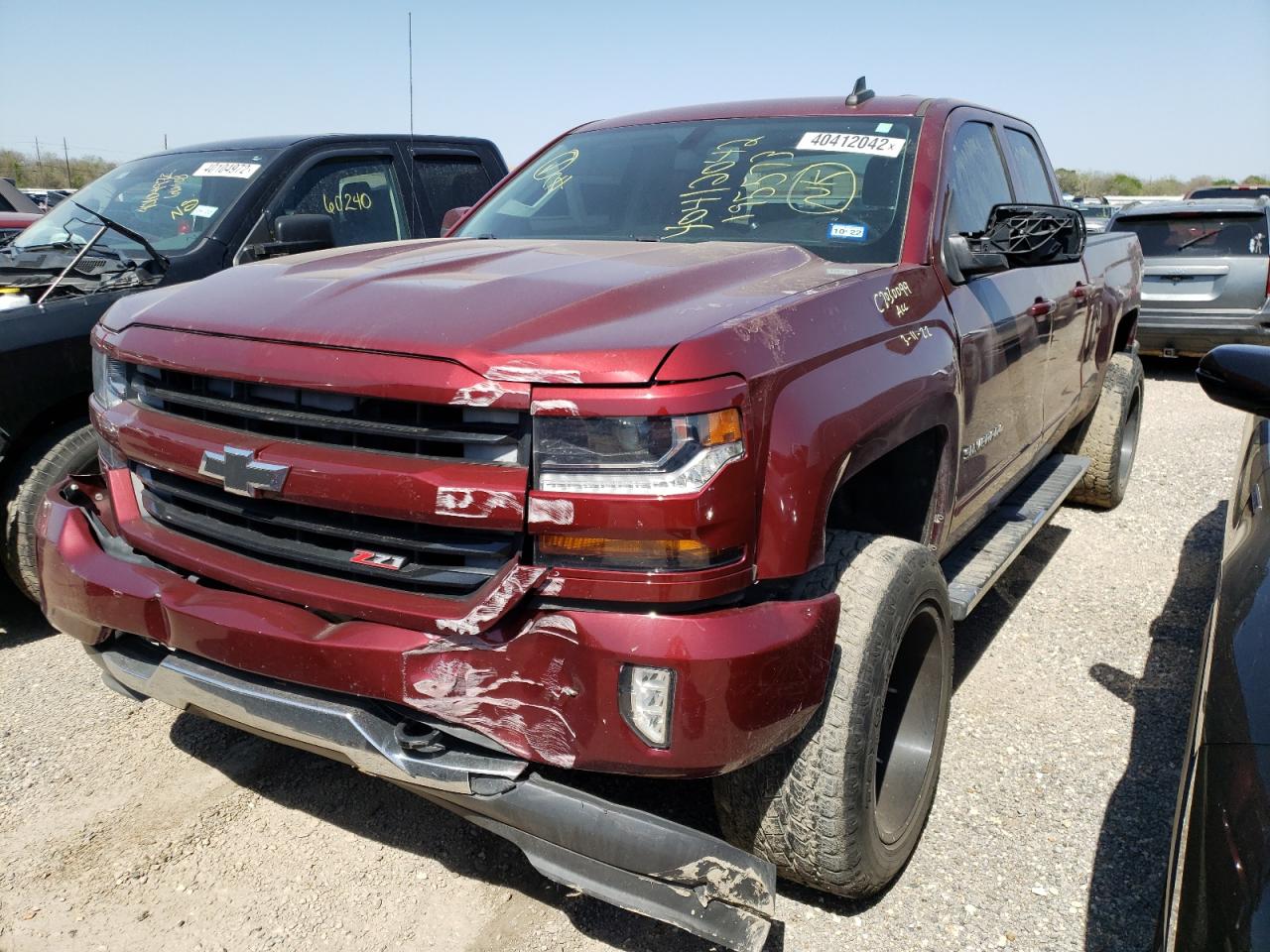 Photo 2 from auction – 2016 CHEVROLET SILVERADO with VIN 1GCVKREC3GZ195573