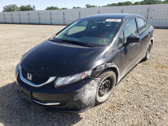 Photo 2 from auction – 2015 HONDA CIVIC LX with VIN 19XFB2F52FE206746