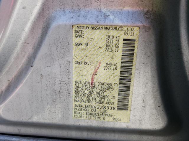 Photo 10 from auction – 2014 NISSAN ALTIMA 2.5 with VIN 1N4AL3AP1EN228338