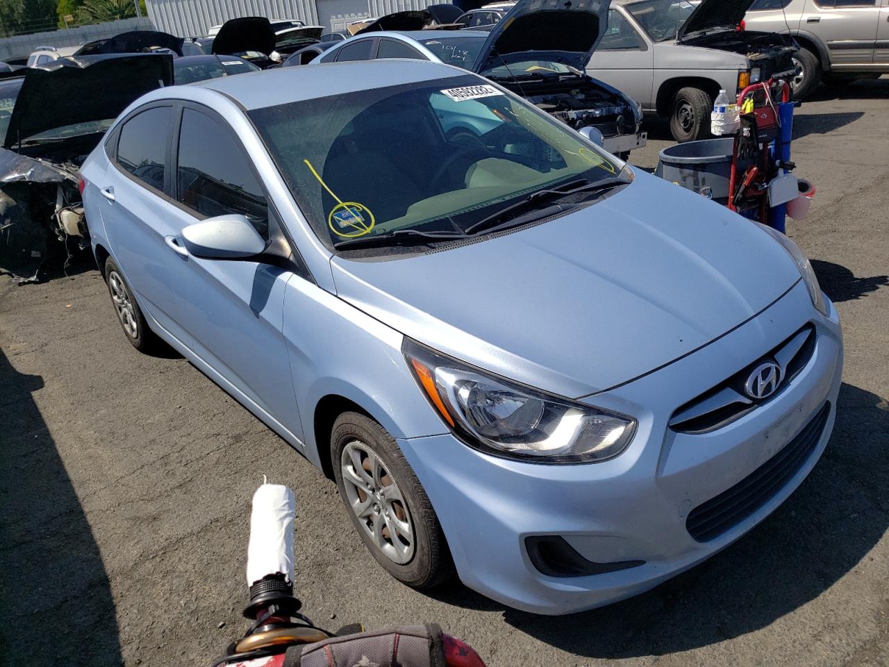 HYUNDAI ACCENT GLS 2013 with VIN KMHCT4AE3DU520855 - Photo from auction