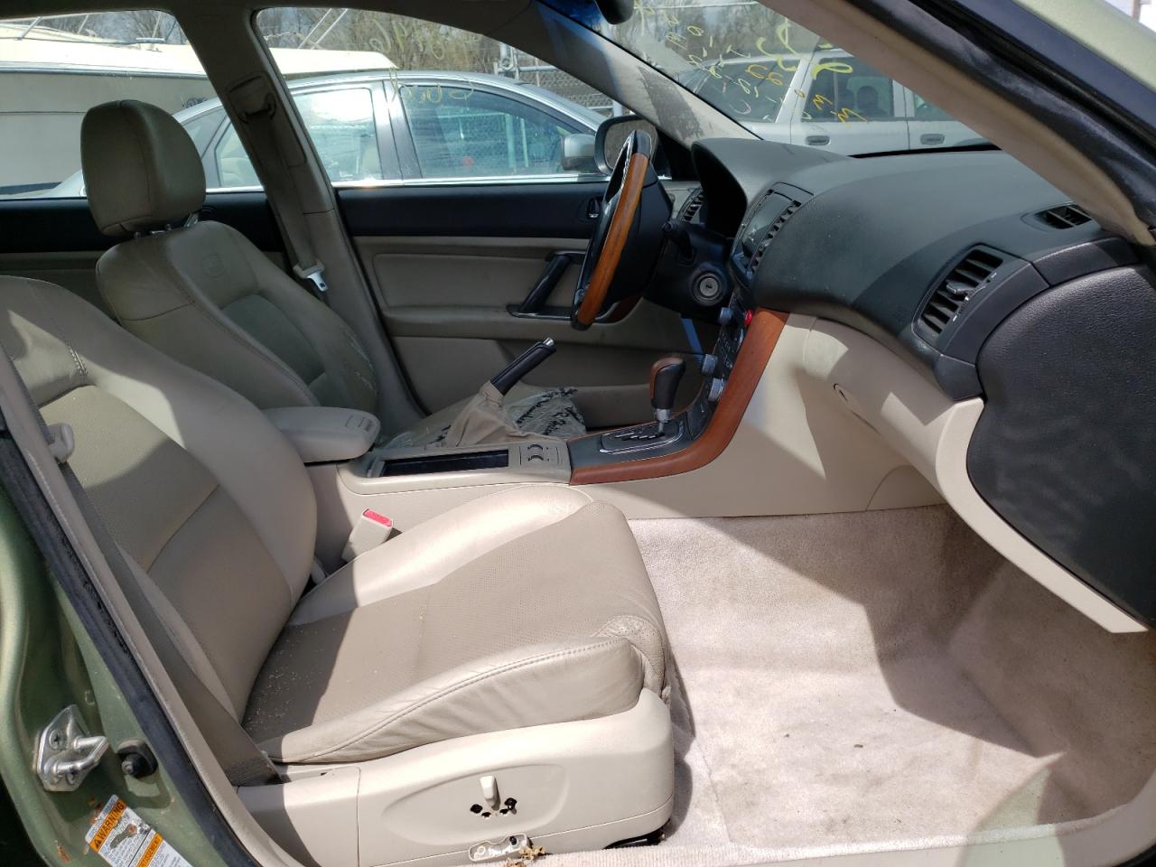 Photo 5 from auction – 2005 SUBARU LEGACY OUT with VIN 4S4BP86C354342588