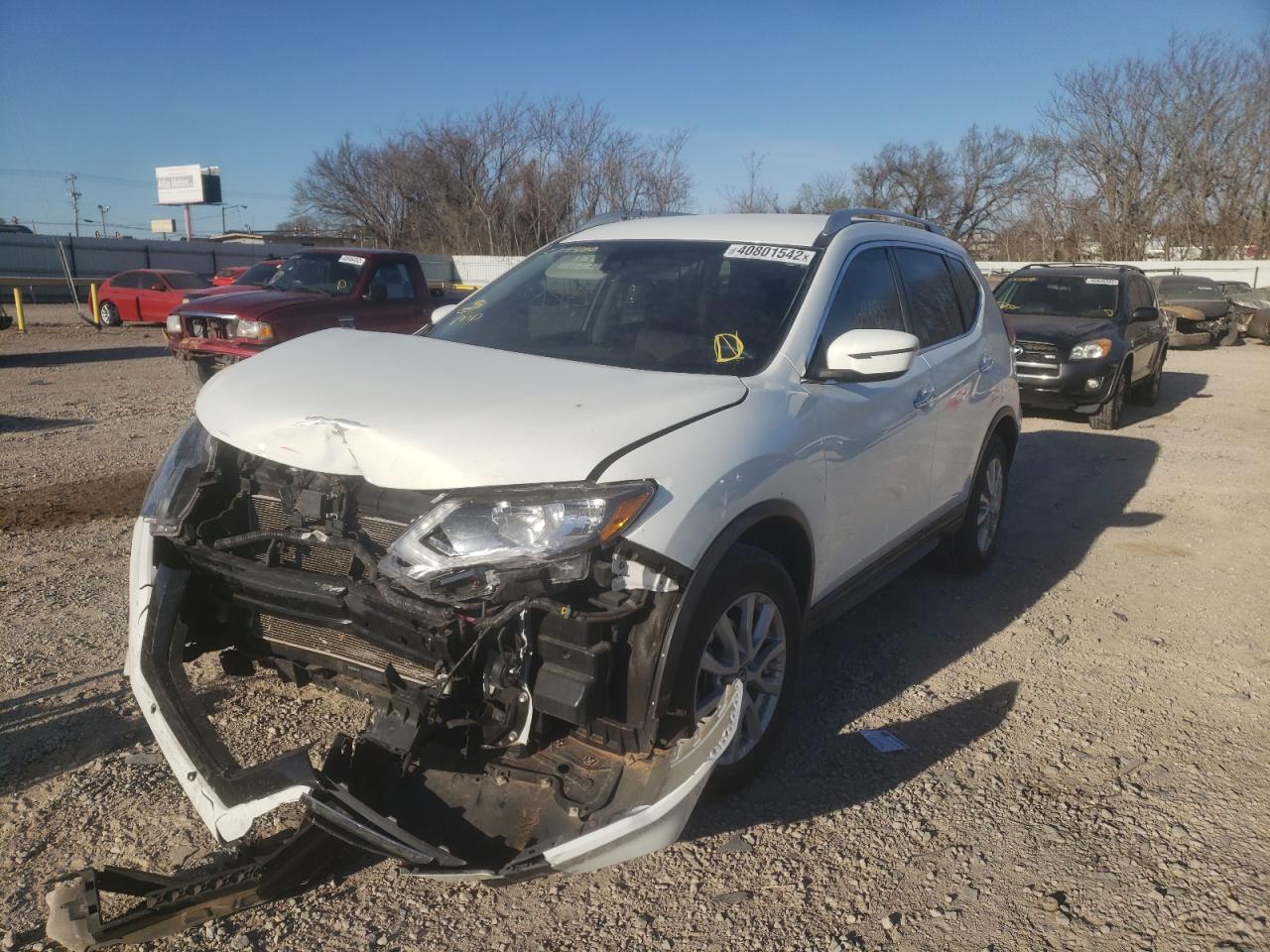 Photo 2 from auction – 2020 NISSAN ROGUE S with VIN KNMAT2MV2LP504400