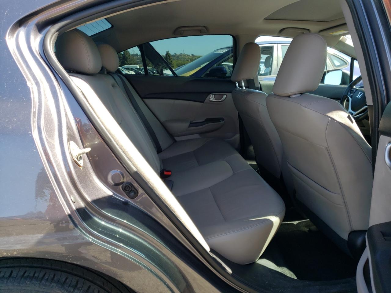 Photo 6 from auction – 2015 HONDA CIVIC EXL with VIN 19XFB2F98FE211176