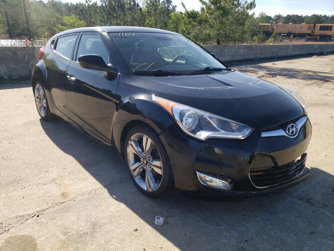 HYUNDAI VELOSTER 2012 with VIN KMHTC6AD6CU079076 - Photo from auction
