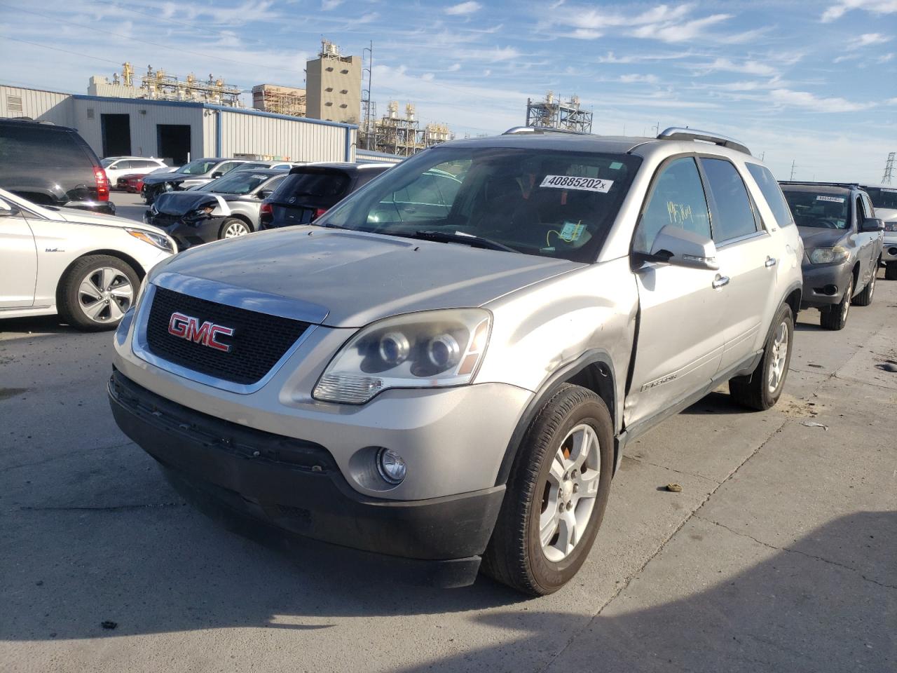 Photo 2 from auction – 2008 GMC ACADIA SLT with VIN 1GKER23768J126647