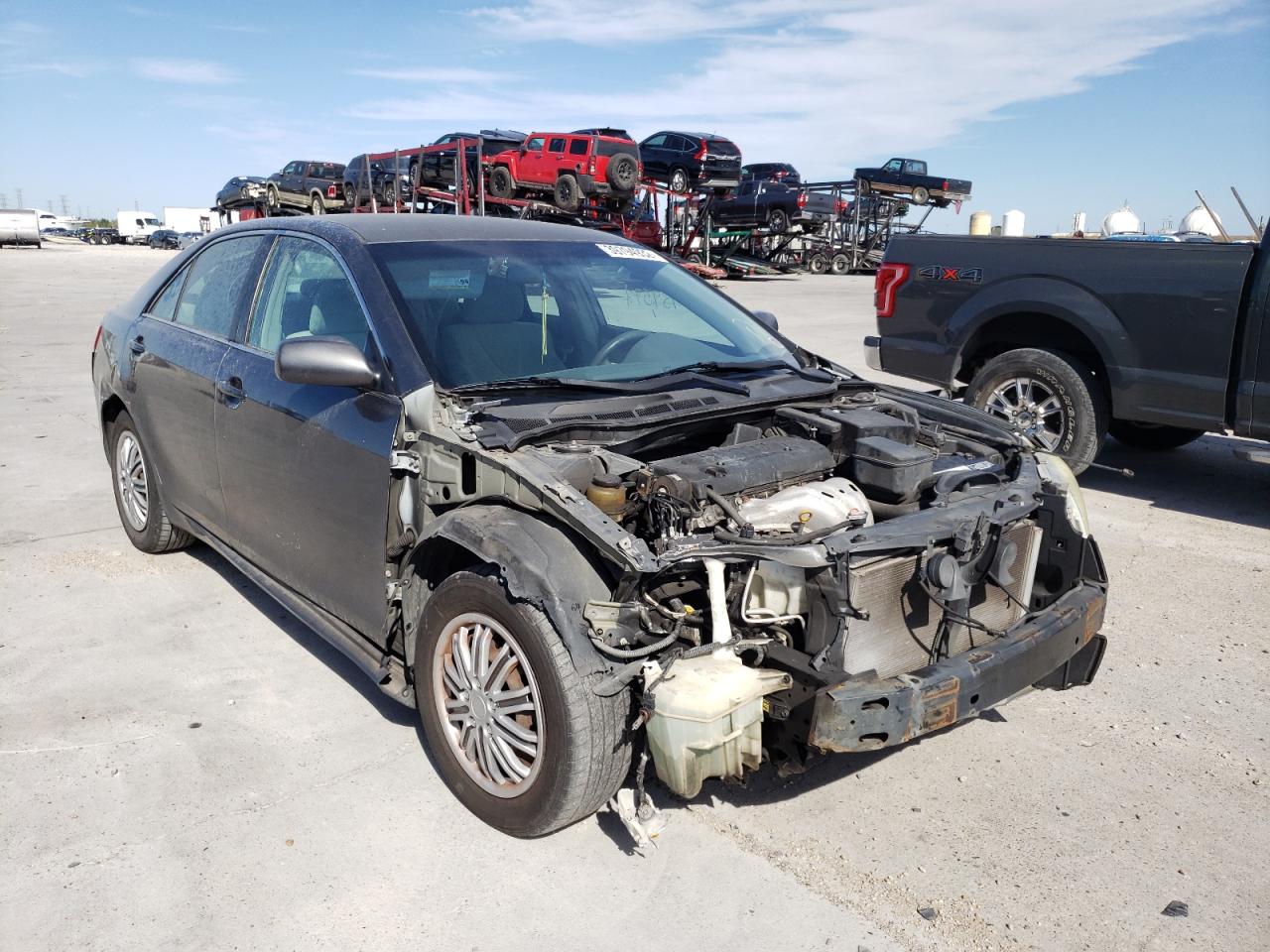 TOYOTA CAMRY CE 2007 with VIN 4T1BE46K97U055801 - Photo from auction