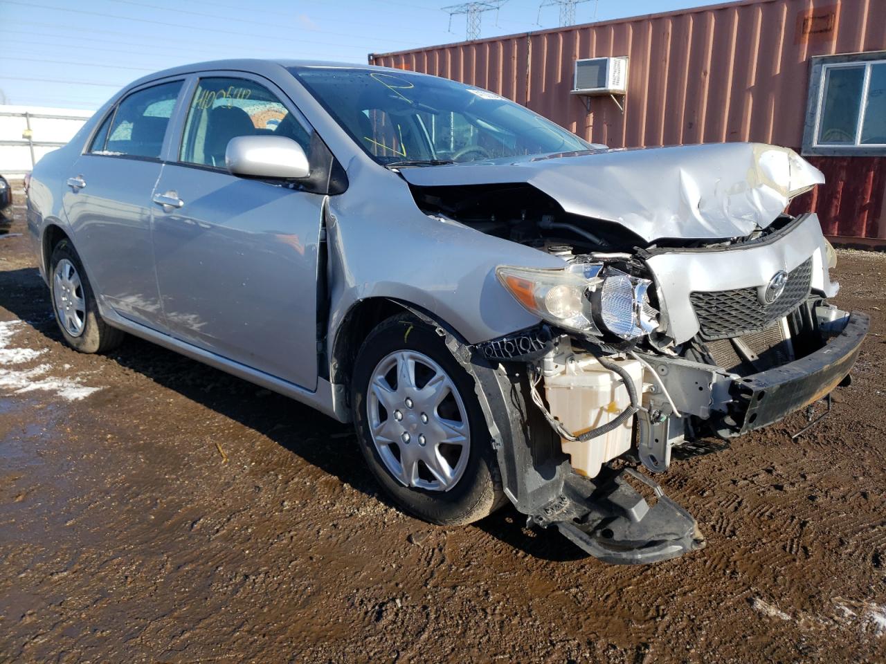 TOYOTA COROLLA BA 2009 with VIN JTDBL40E999083701 - Photo from auction