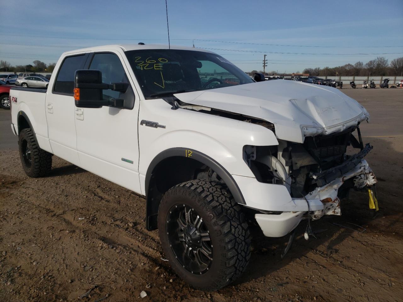 FORD F150 SUPER 2013 with VIN 1FTFW1ET5DKF56316 - Photo from auction