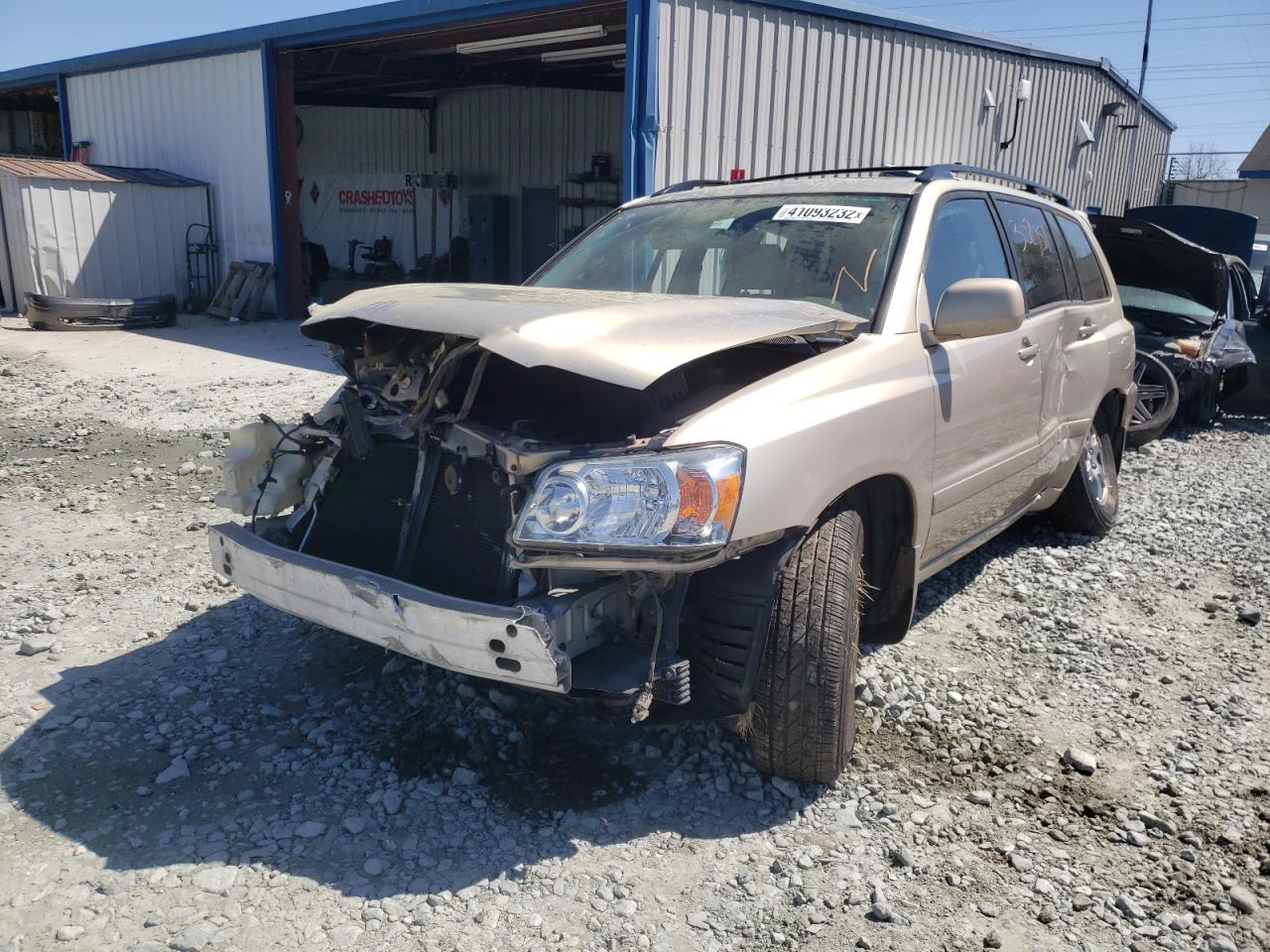 Photo 2 from auction – 2007 TOYOTA HIGHLANDER with VIN JTEGP21A270148282