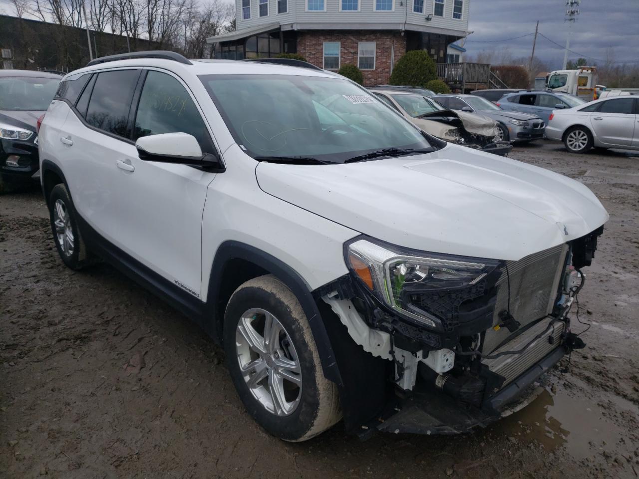 GMC TERRAIN SL 2018 with VIN 3GKALTEV8JL256655 - Photo from auction