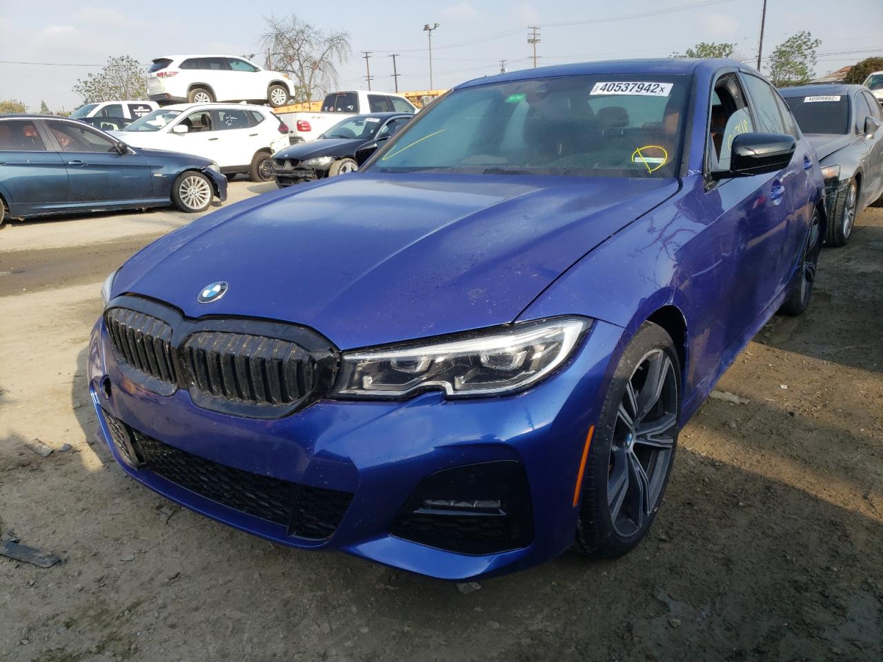 Photo 2 from auction – 2021 BMW 330XI with VIN 3MW5R7J08M8B56427