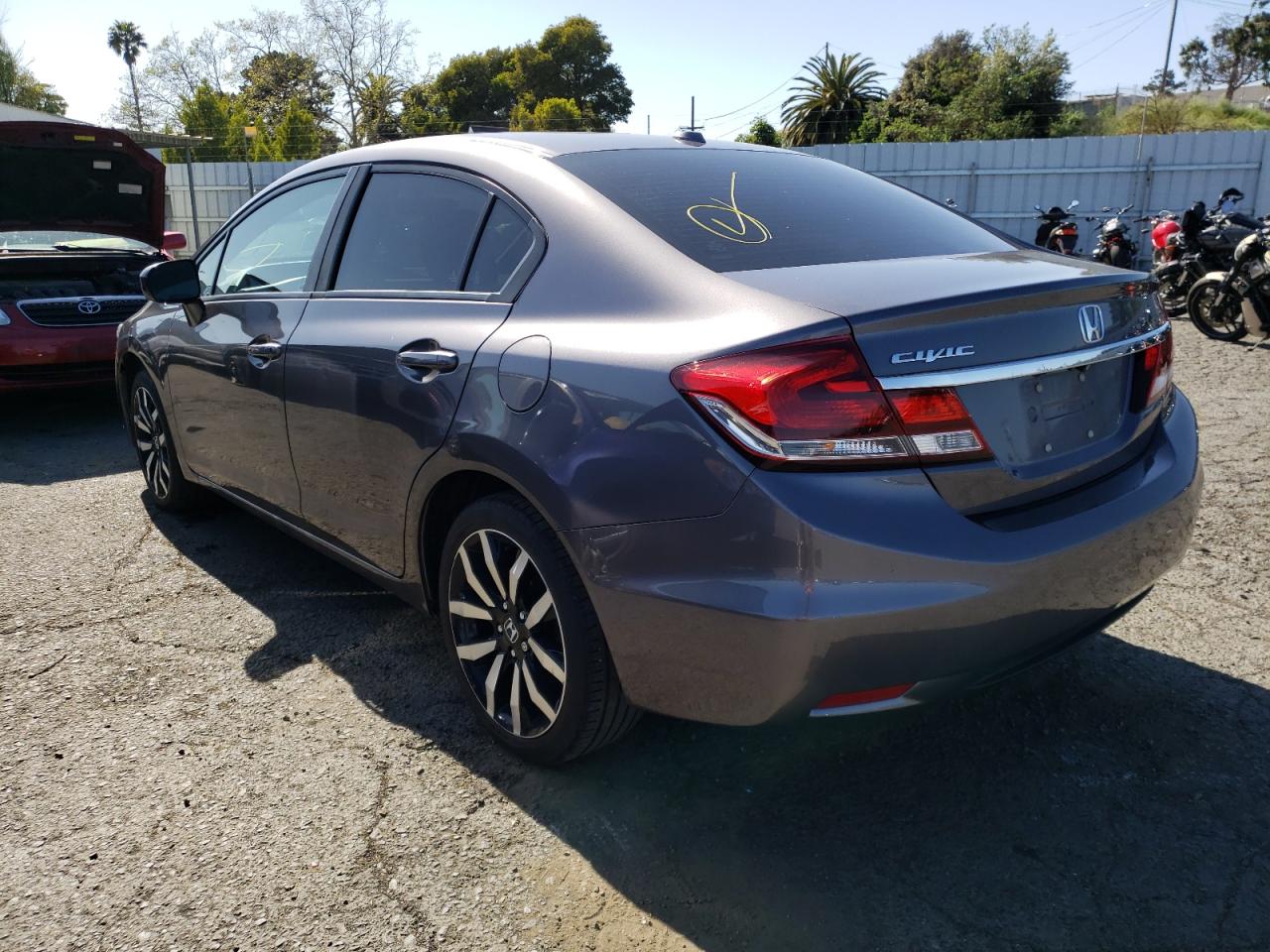 Photo 3 from auction – 2015 HONDA CIVIC EXL with VIN 19XFB2F98FE211176