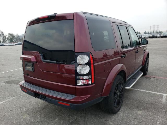 Photo 4 from auction – 2016 LAND ROVER LR4 with VIN SALAG2V66GA802087