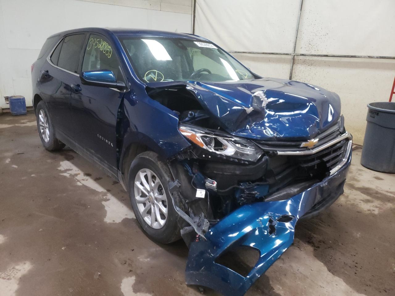 CHEVROLET EQUINOX LT 2020 with VIN 3GNAXJEV8LL213187 - Photo from auction