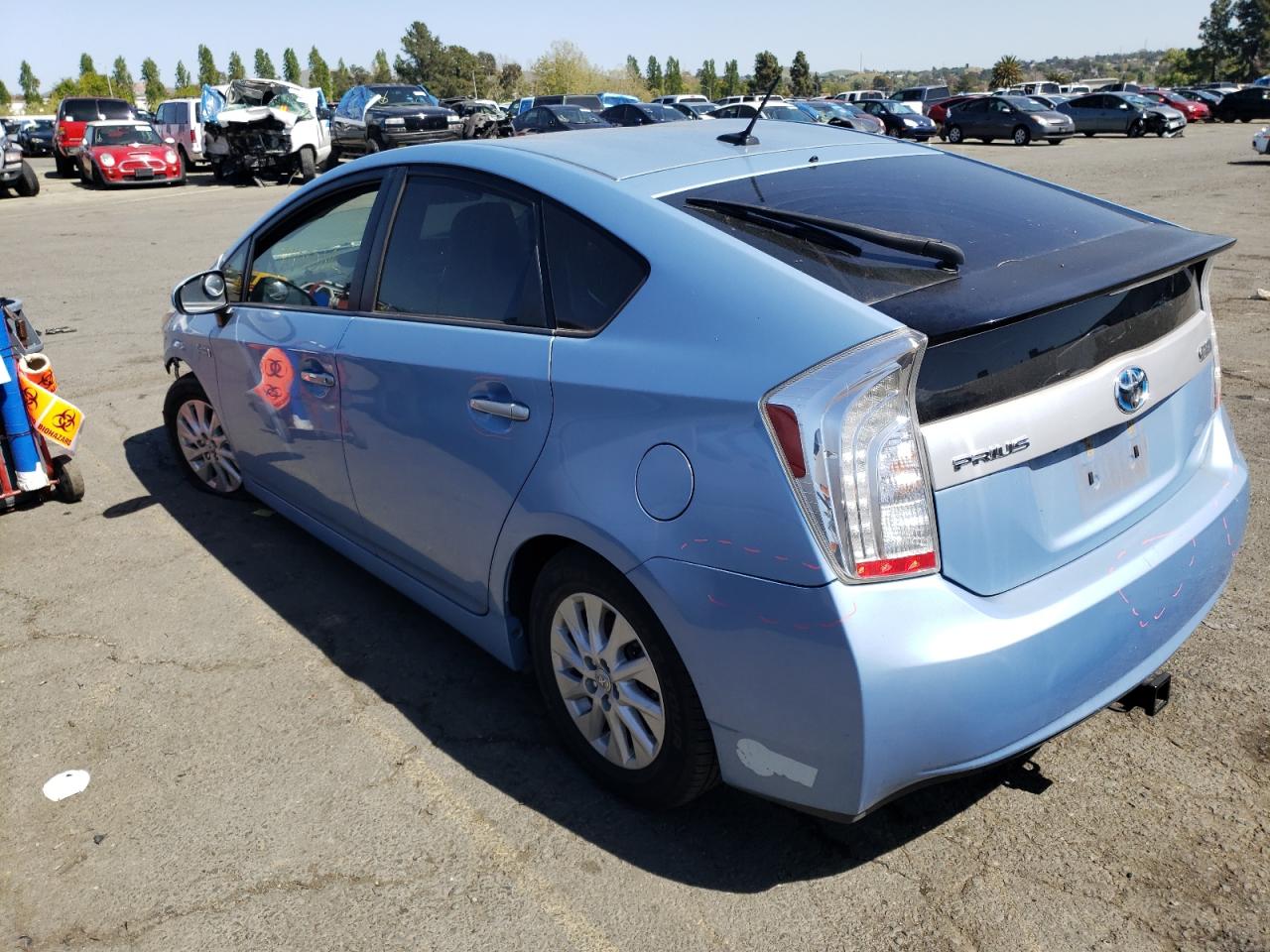 Photo 3 from auction – 2014 TOYOTA PRIUS PLUG with VIN JTDKN3DP2E3055462