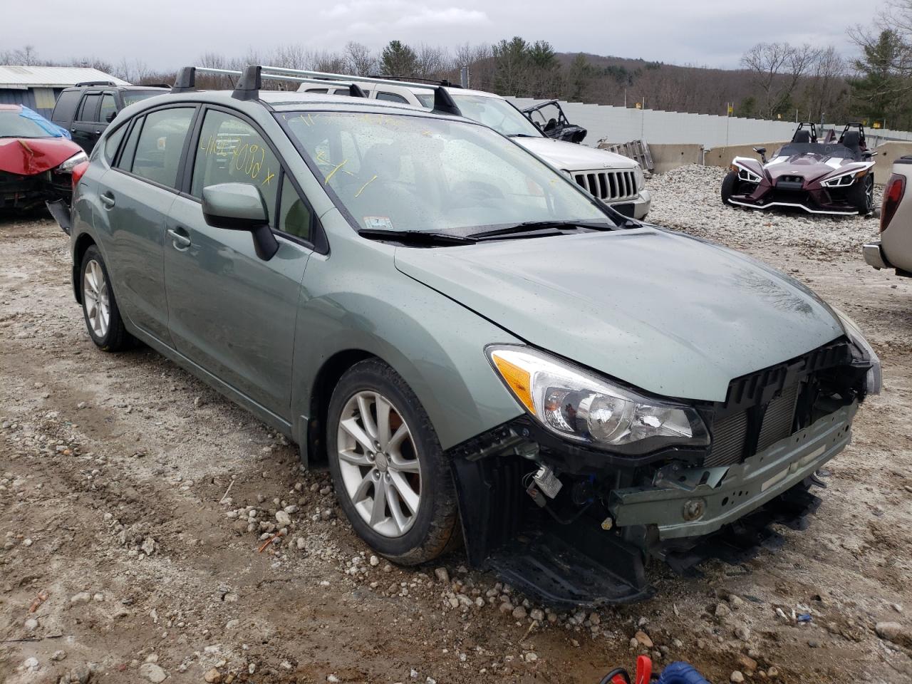 SUBARU IMPREZA PR 2014 with VIN JF1GPAC61E8279800 - Photo from auction
